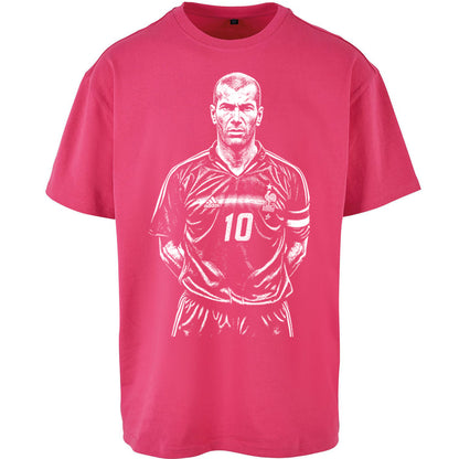 Zidane France 10 Oversized T Shirt