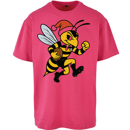 Wasps Rugby Christmas Oversized T Shirt