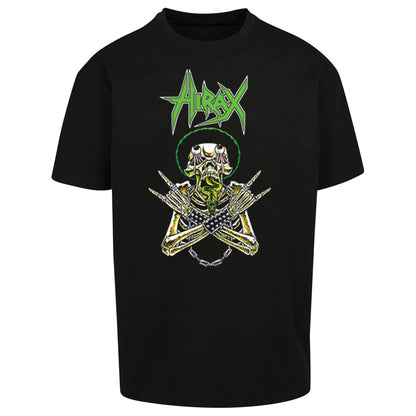 Hirax Rock Band Oversized T Shirt 