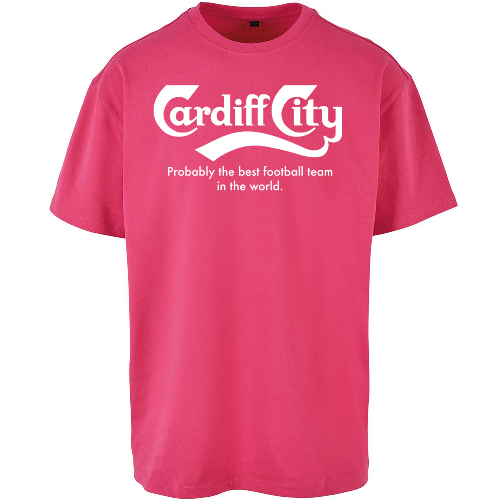 Cardiff City FC Football Oversized T Shirt 