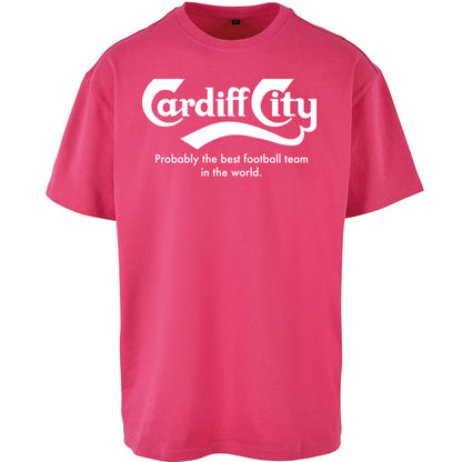 Cardiff City FC Football Oversized T Shirt 