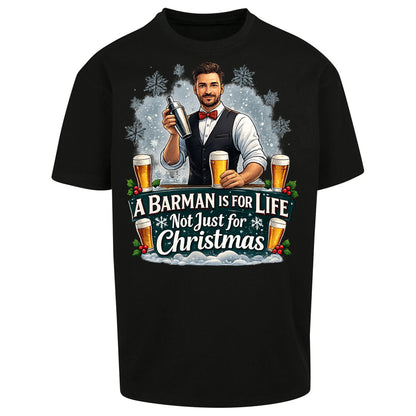 Barman Christmas Oversized T Shirt