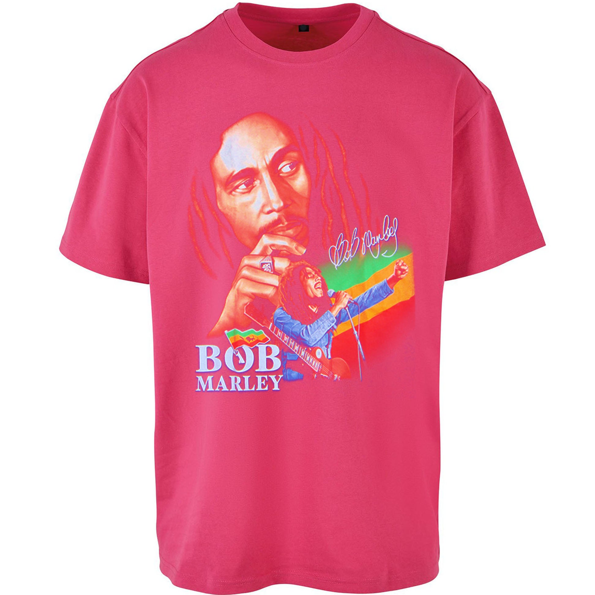 Bob Marley Iron Like A Lion Oversized T Shirt