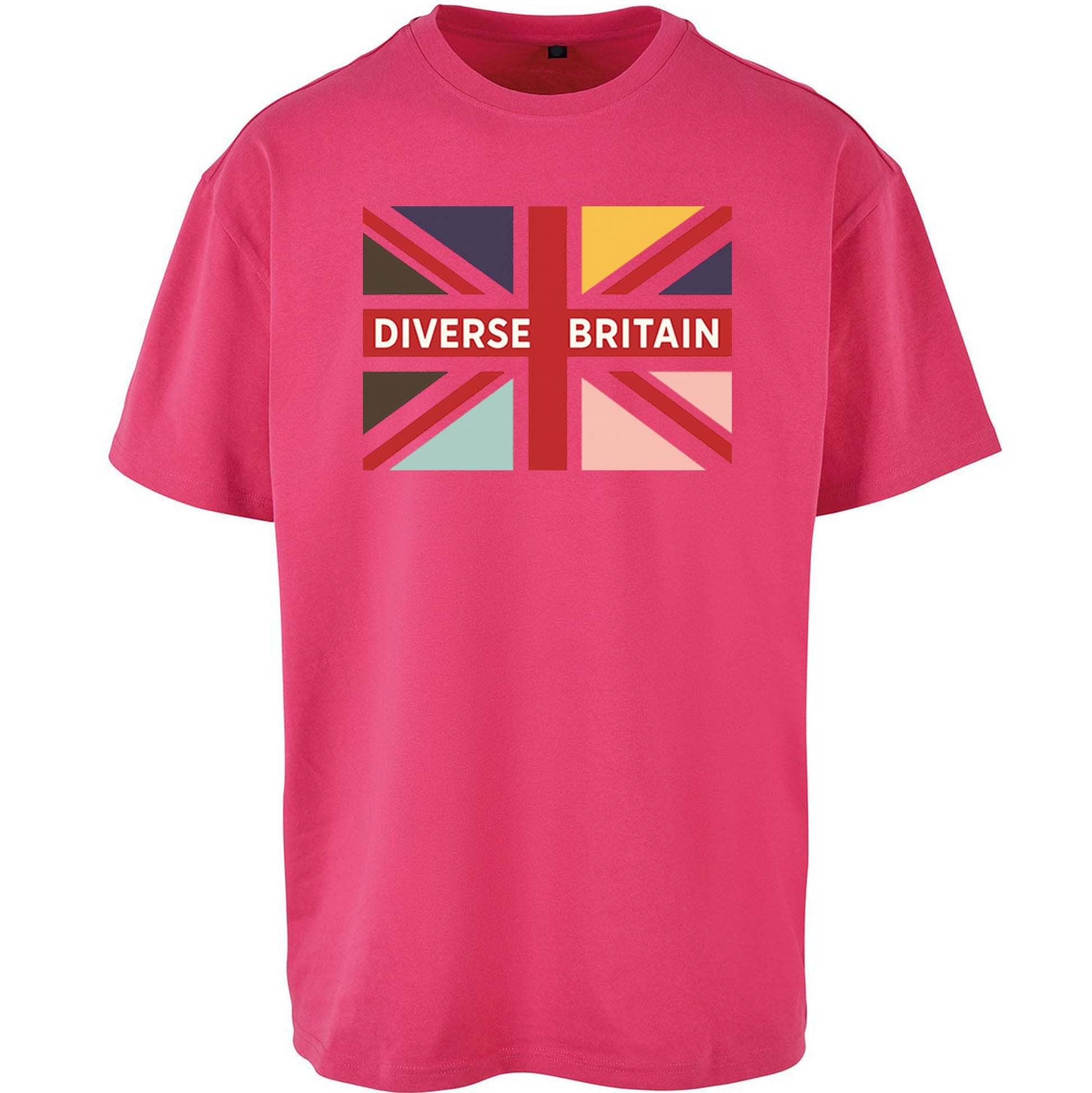 Diverse Britain Oversized T Shirt