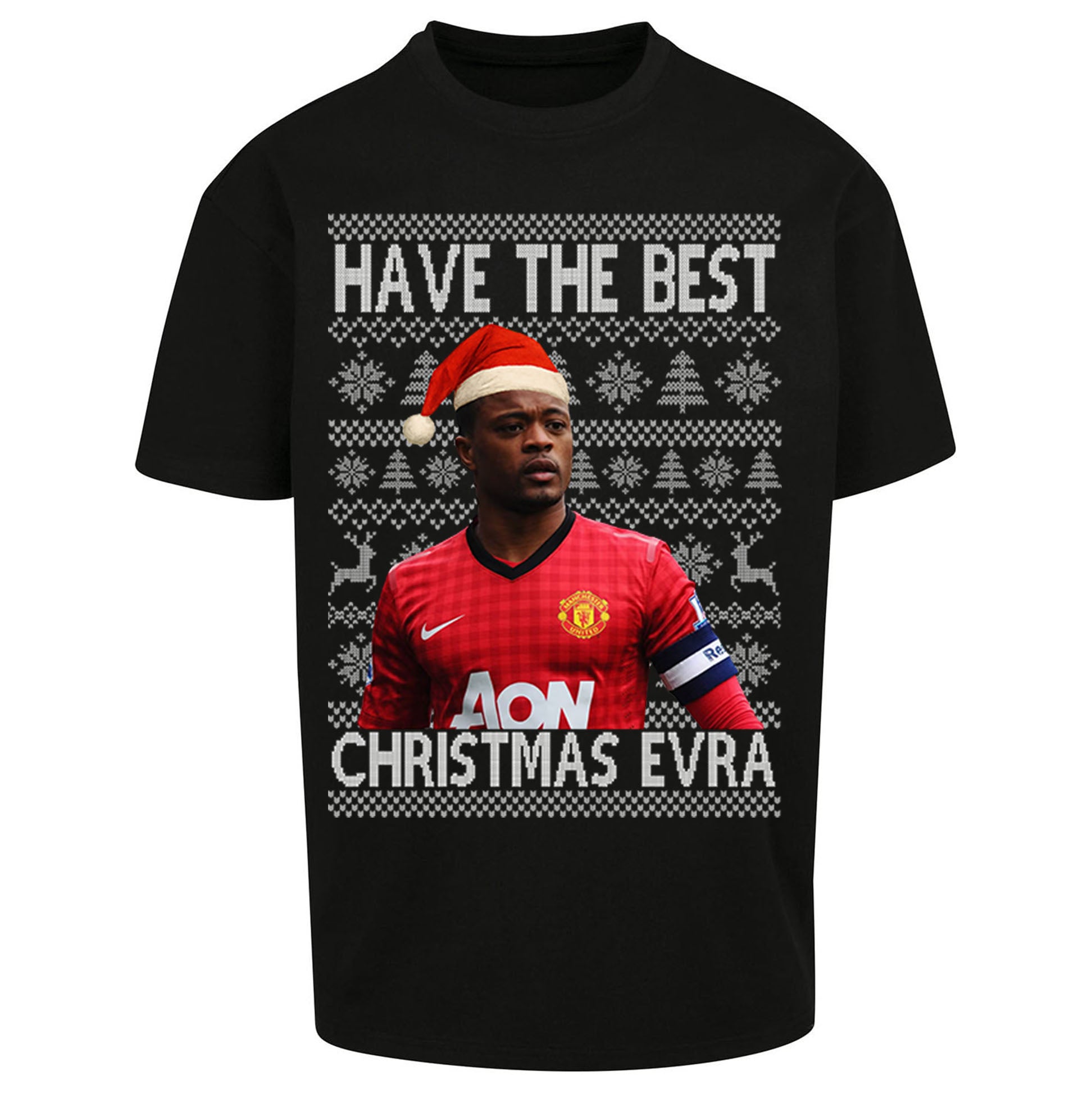 Man Utd Xmas Oversized T Shirt