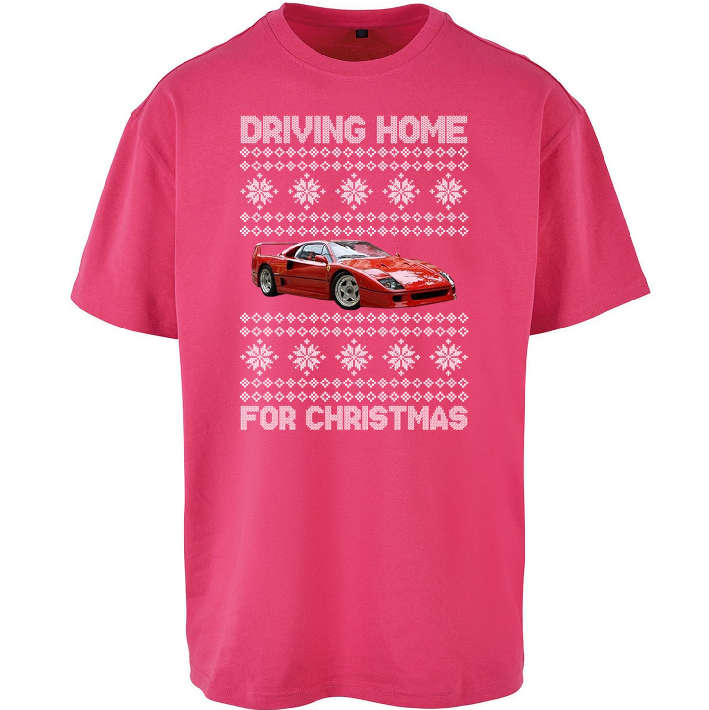 Formula 1 Christmas Oversized T Shirt