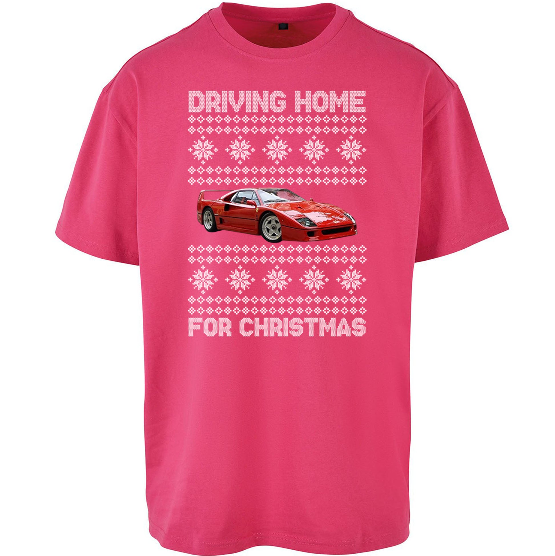 Formula 1 Christmas Oversized T Shirt
