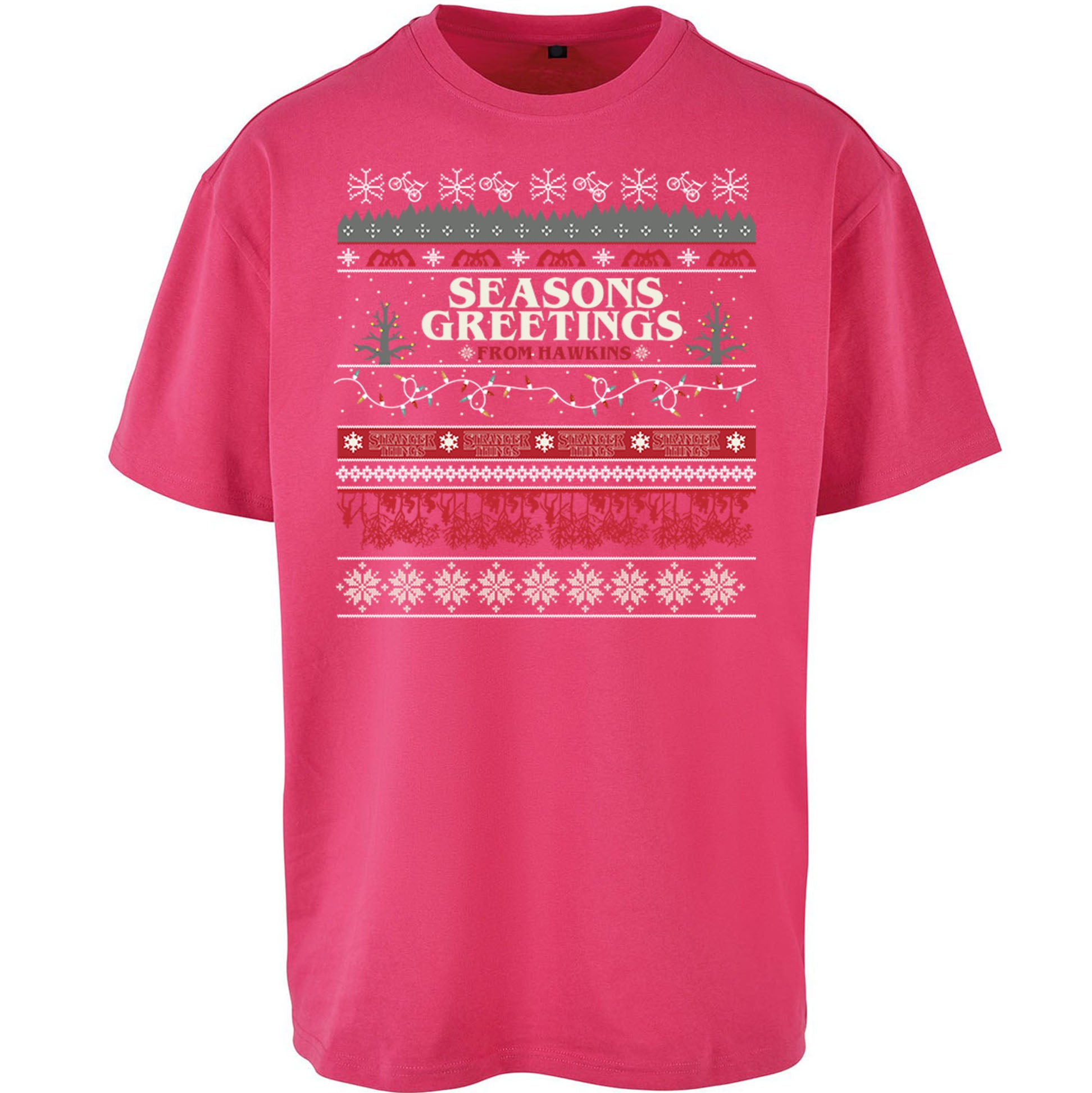 Stranger Things Trailer Oversized T Shirt