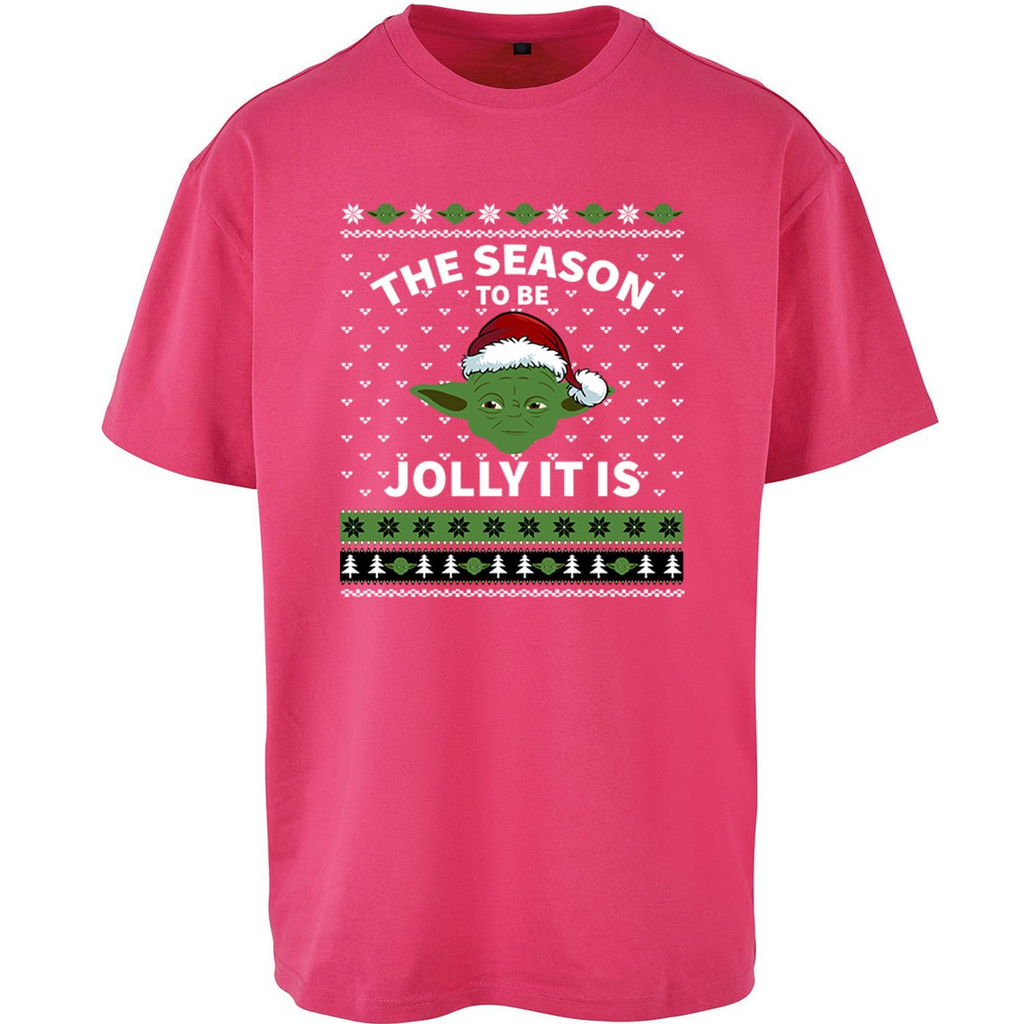 Yoda Christmas Oversized T Shirt