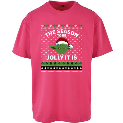 Yoda Christmas Oversized T Shirt