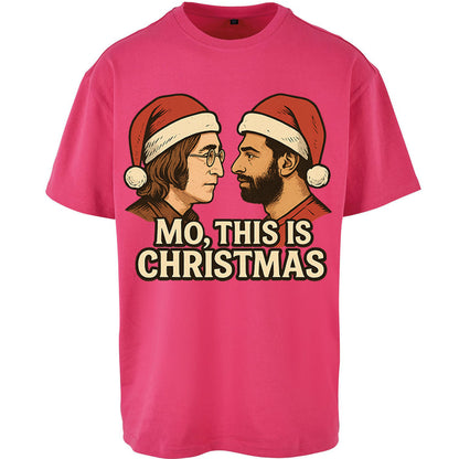 Mo Salah Christmas Oversized T Shirt