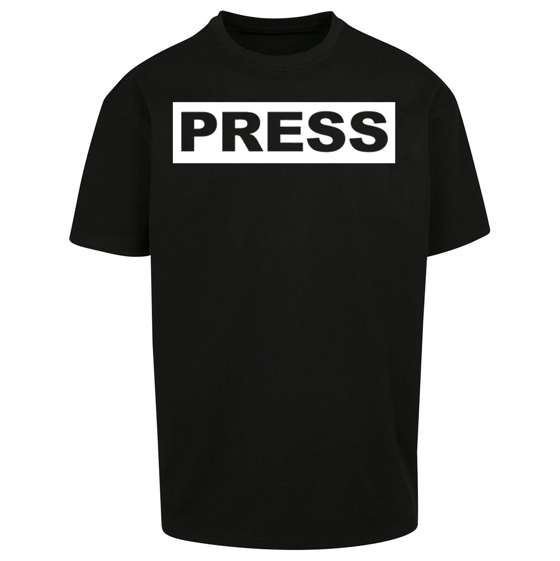 PRESS Palestine Inspired By Journalist Motaz Azaiza Oversized T Shirt