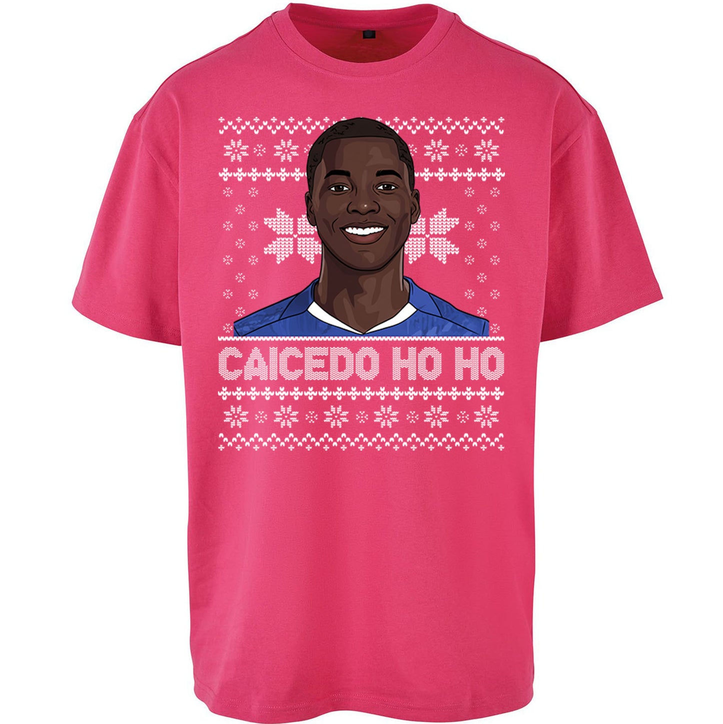 Moises Caicedo Christmas Oversized T Shirt 