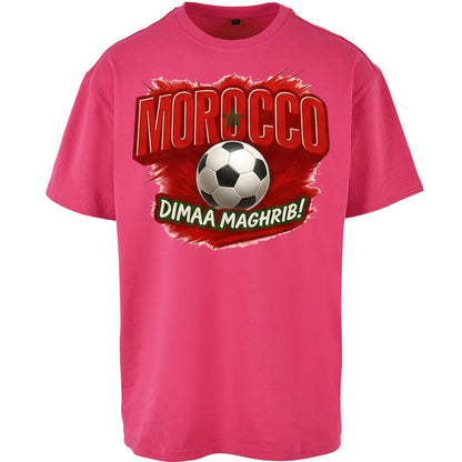 Morocco Retro World Cup Oversized T Shirt 