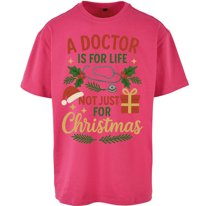 Doctor Christmas Oversized T Shirt