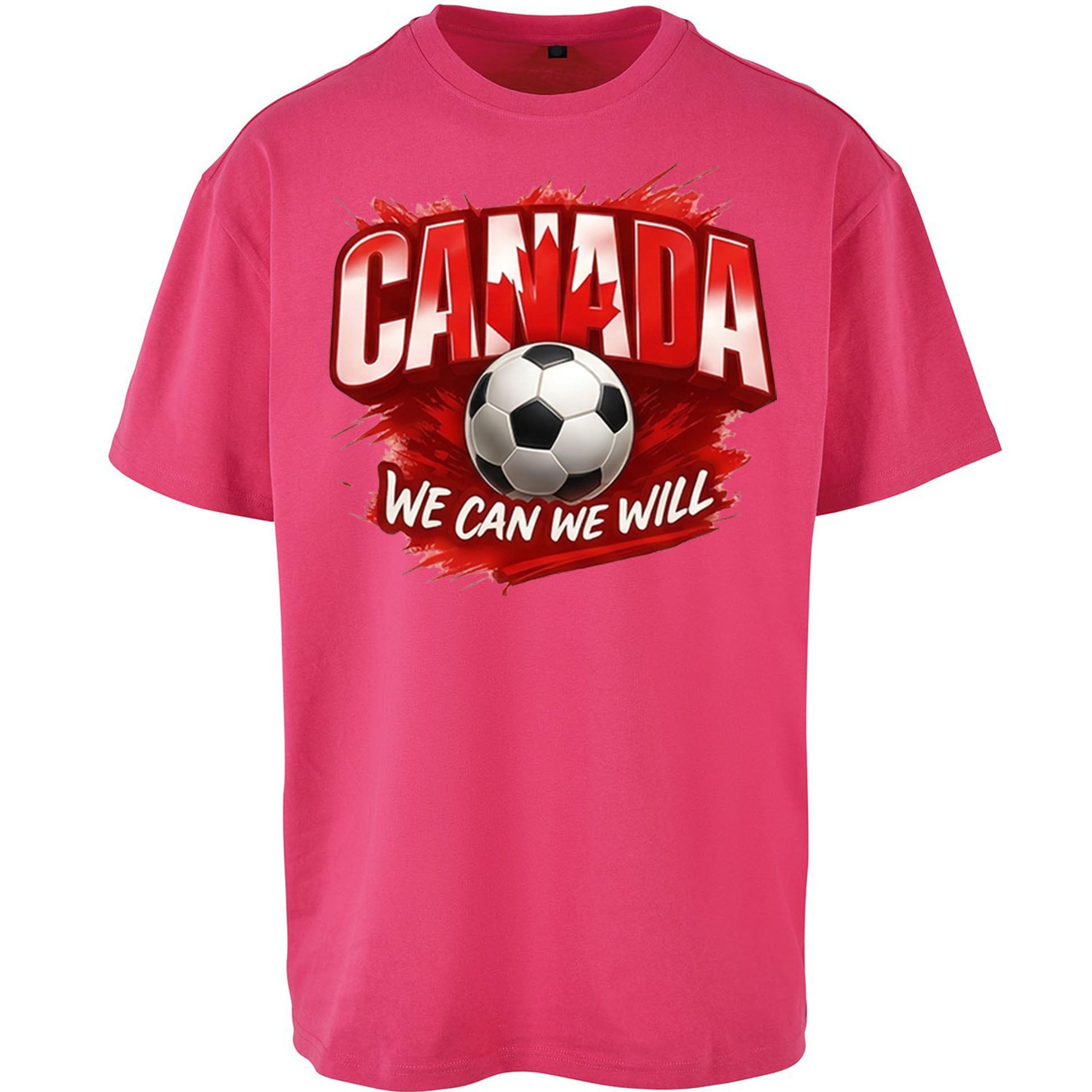 Canada Retro World Cup Oversized T Shirt
