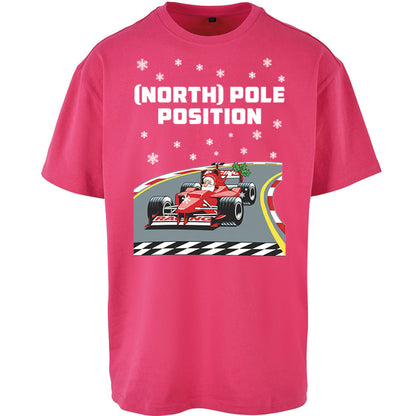 North Pole Christmas Oversized T Shirt