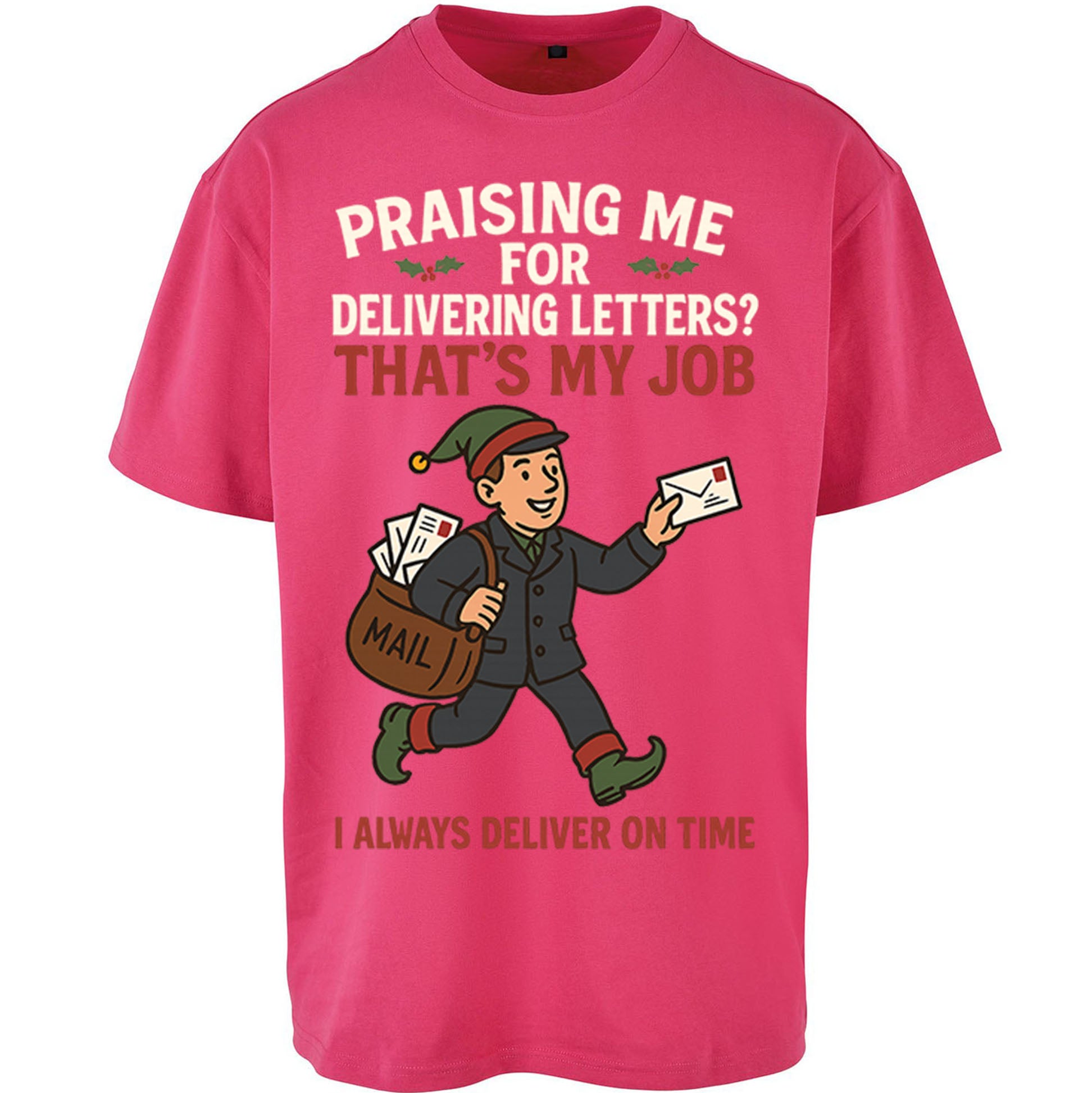 Royal Mail Christmas Oversized T Shirt