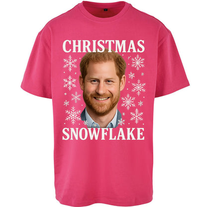 Prince Harry Xmas Oversized T Shirt