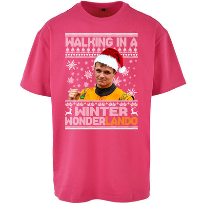 Lando Norris Christmas Oversized T Shirt