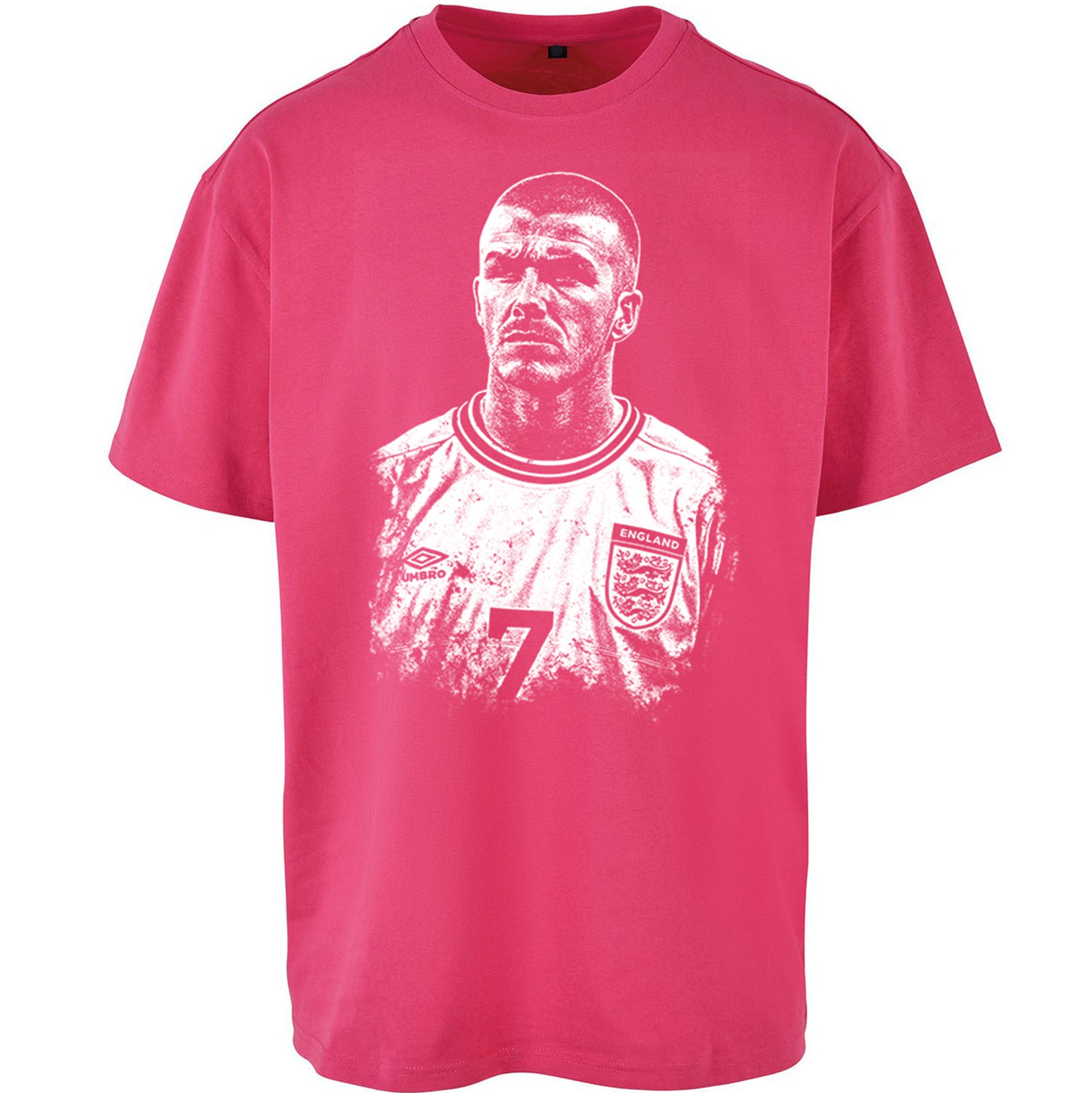 Bavid Beckham England Oversized T Shirt