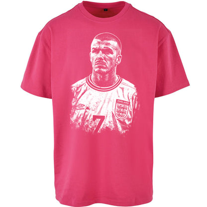 Bavid Beckham England Oversized T Shirt