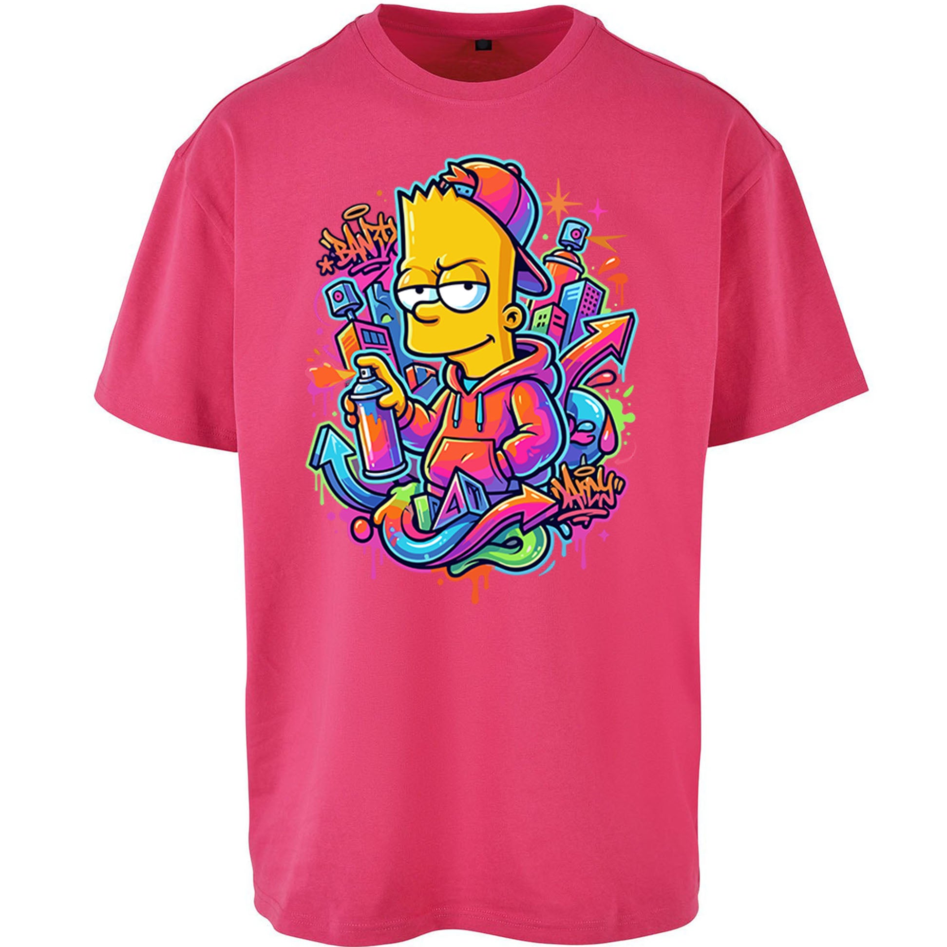 Bart Simpson Oversized T Shirt