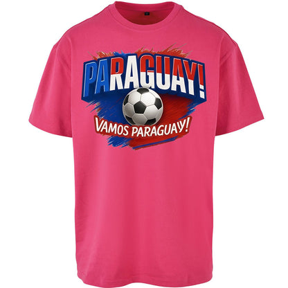 Paraguay Retro World Cup Oversized T Shirt 