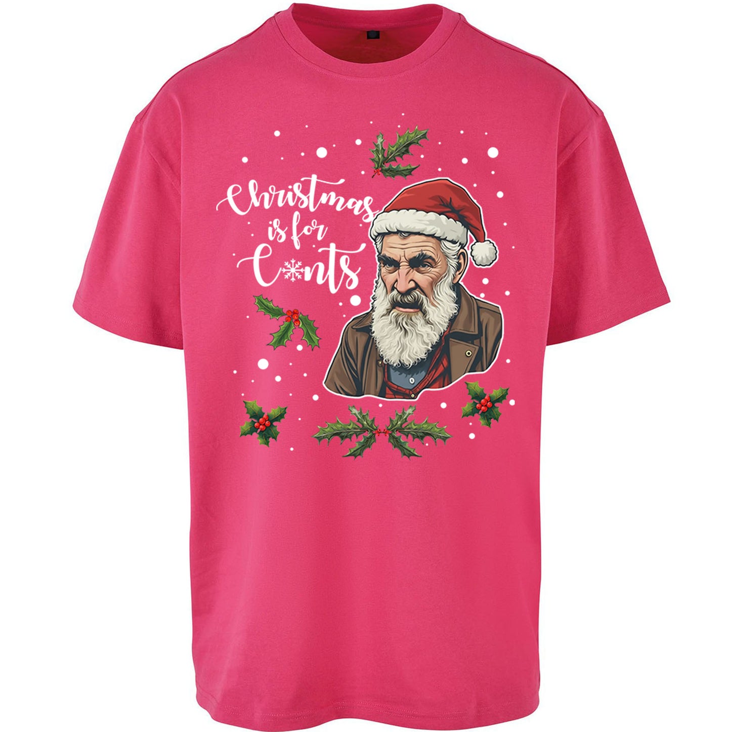 Jim Brassic Christmas Oversized T Shirt