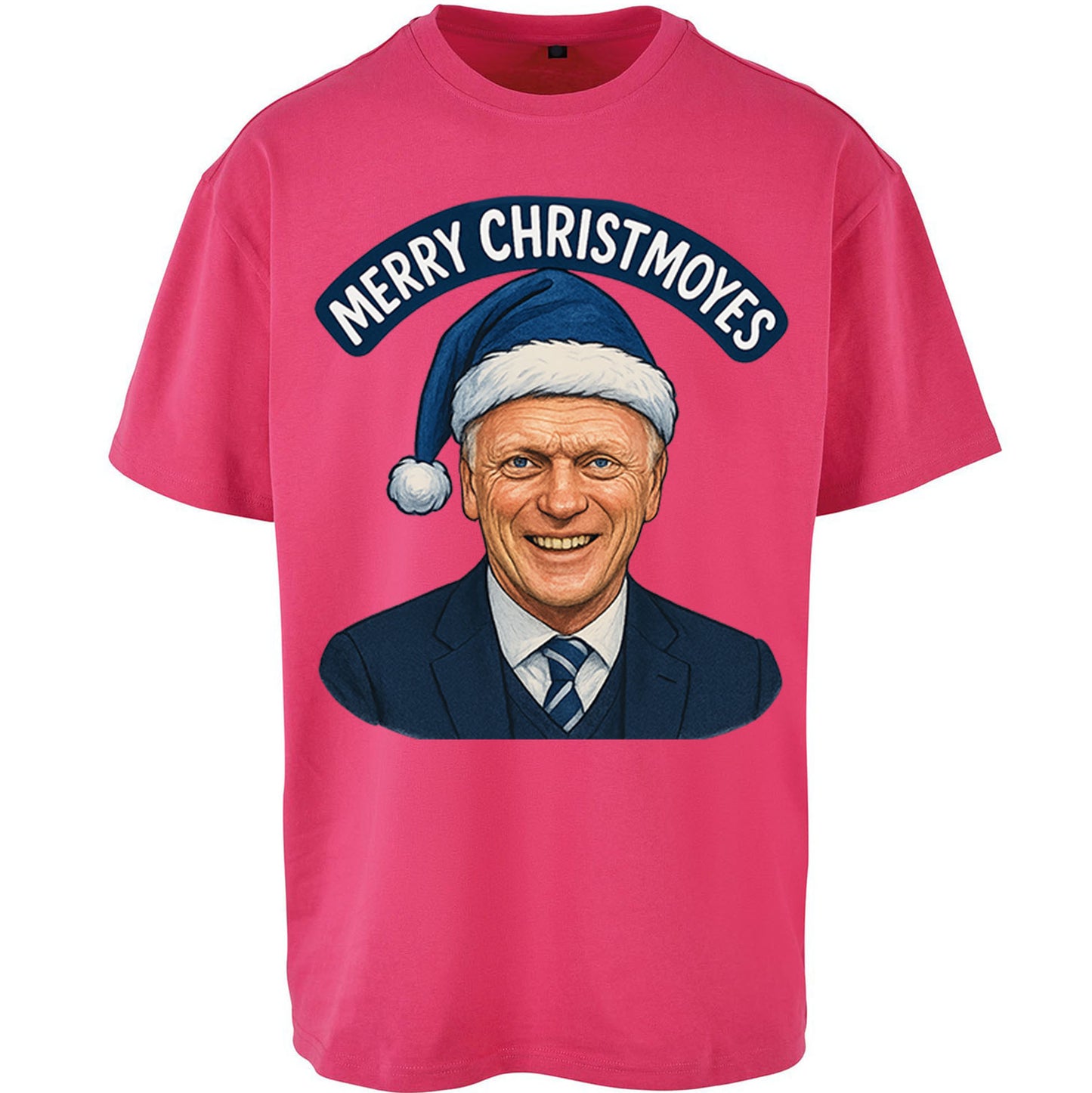 Everton Christmas Oversized T Shirt 