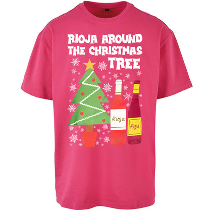 Rioja Wine Christmas Oversized T Shirt