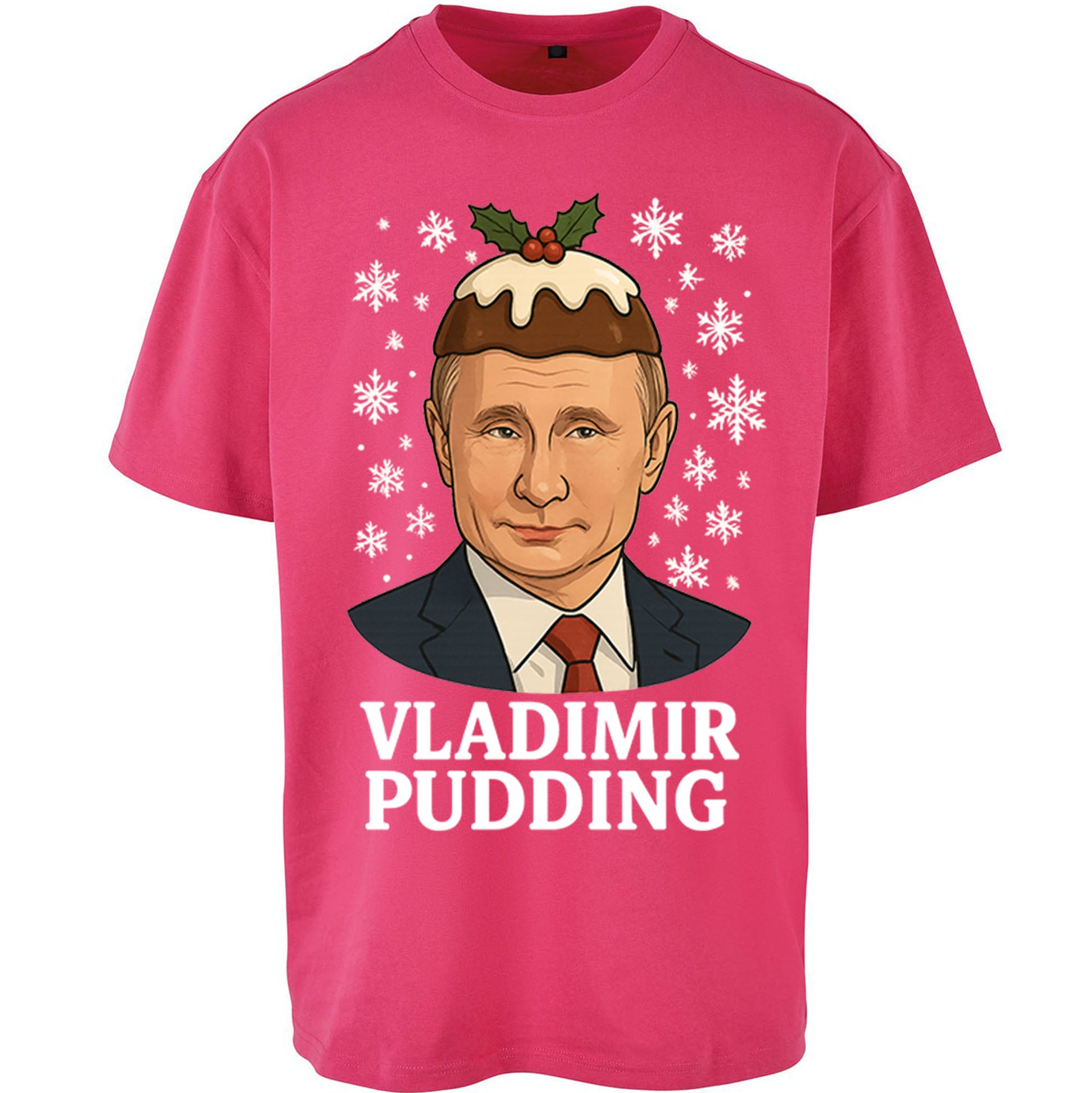 Vladimir Putin Christmas Oversized T Shirt