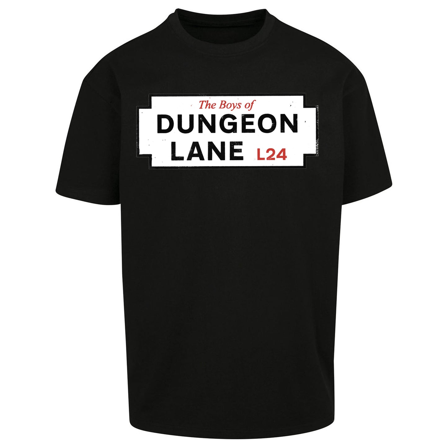 The Boys Of Dungeon Lane Oversized T Shirt