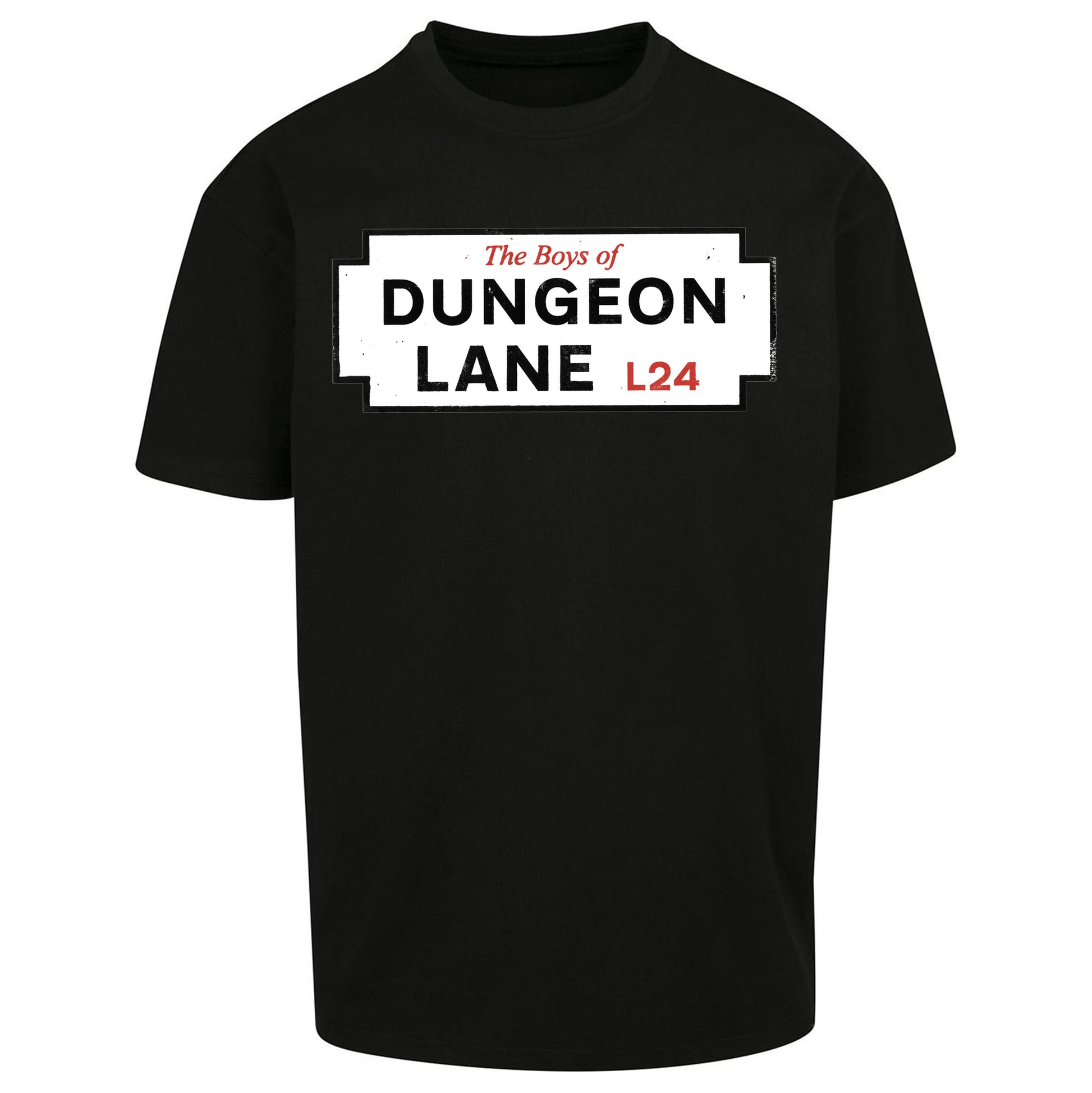 The Boys Of Dungeon Lane Oversized T Shirt