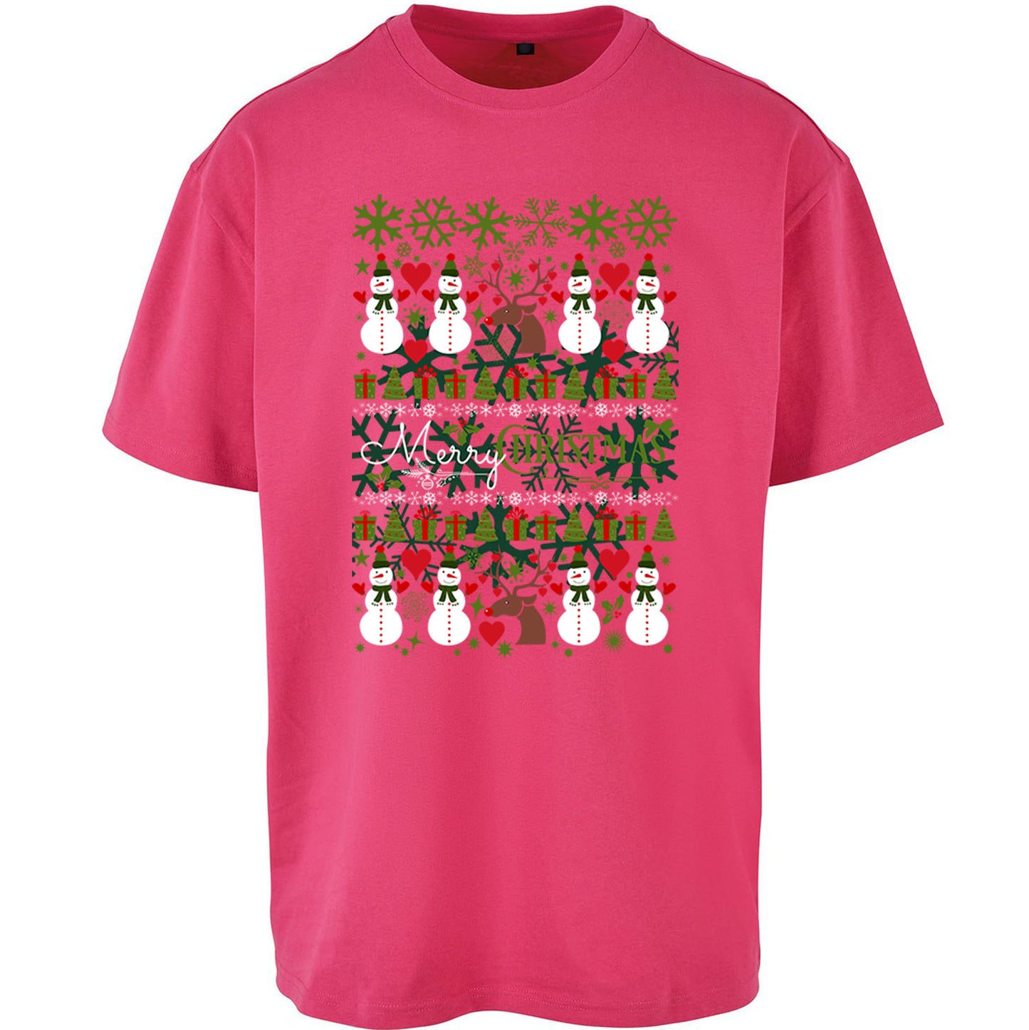 Together For Christmas Oversized T Shirt
