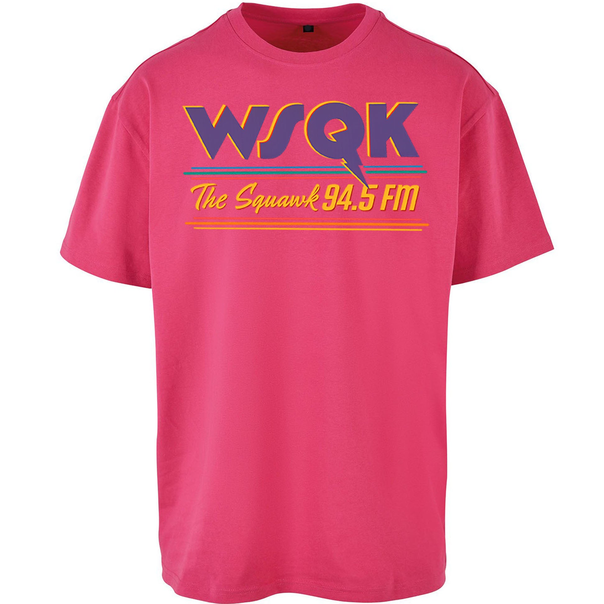 WSQK The Squawk Stranger Things Oversized T Shirt