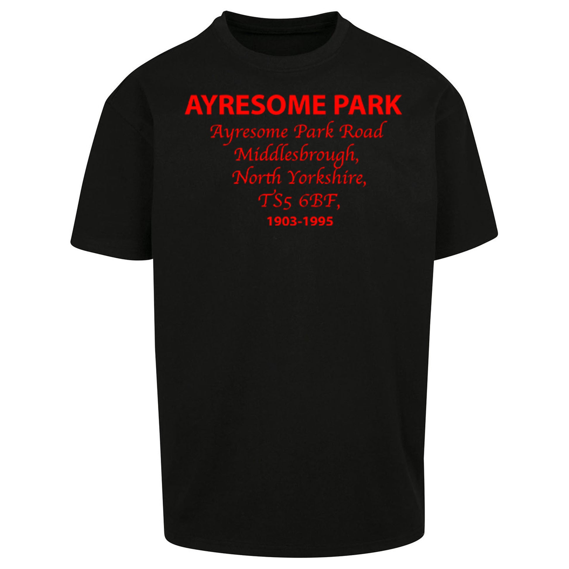 Middlesbrough Ayresome Park Oversized T Shirt