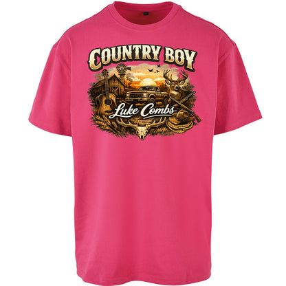 Luke Combs Country Music Oversized T Shirt
