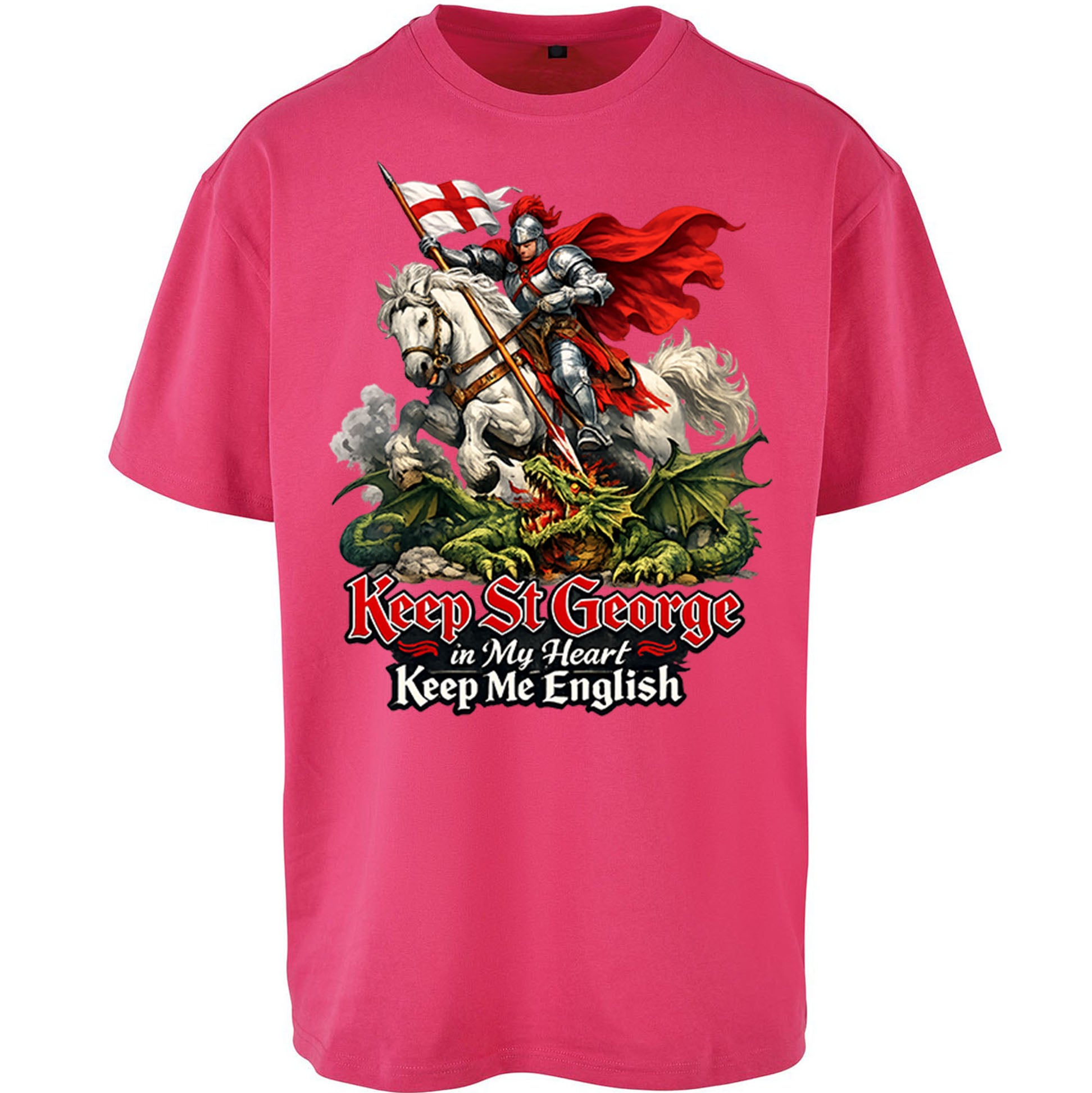 St Georges Day Oversized T Shirt