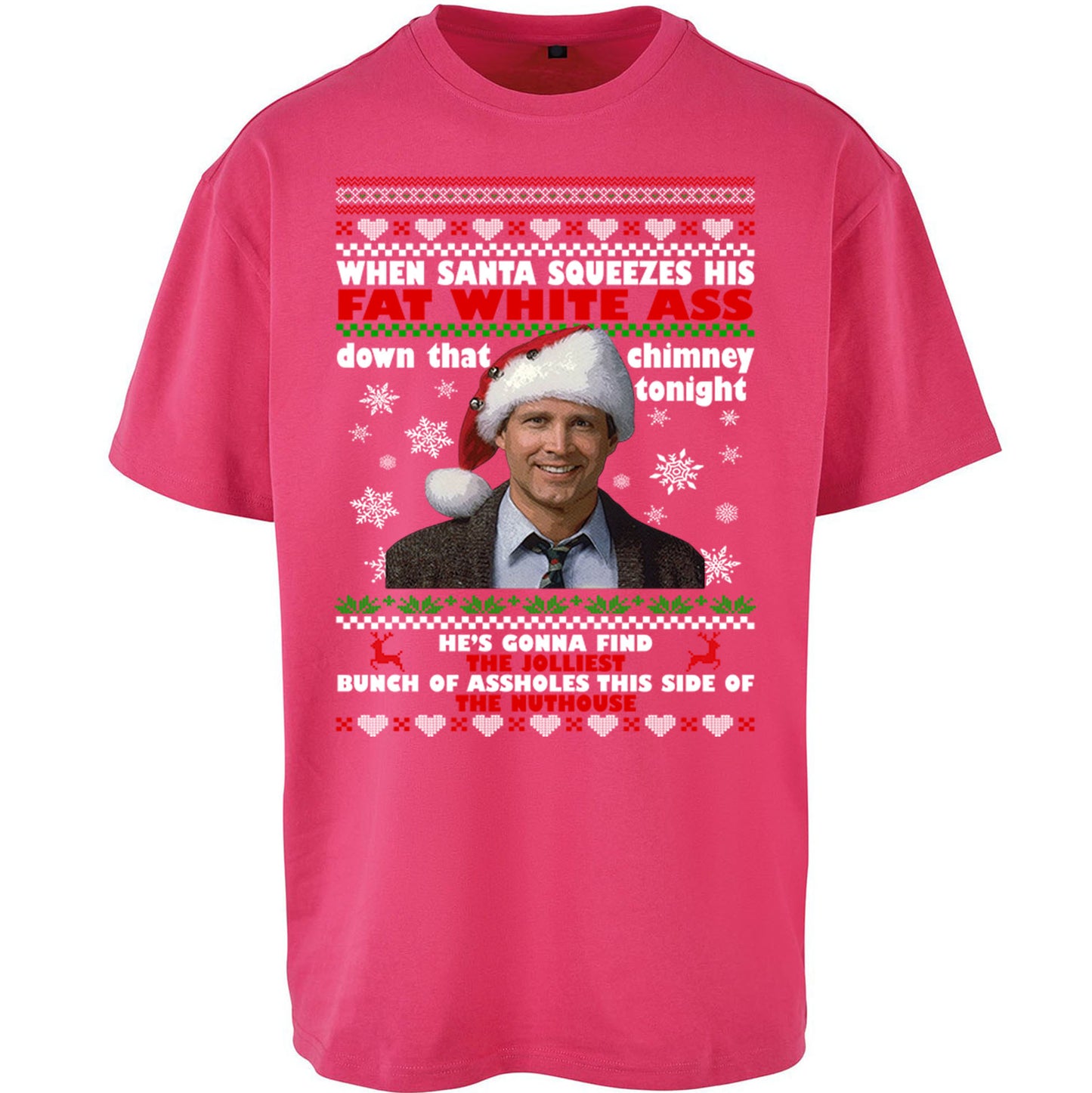 Clark Griswold Christmas Oversized T Shirt