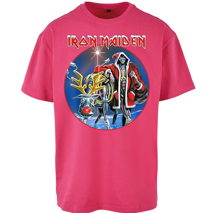 Iron Maiden Christmas Oversized T Shirt