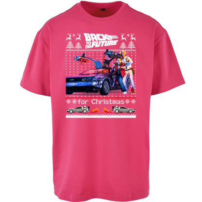 Back To The Future Christmas Oversized T Shirt