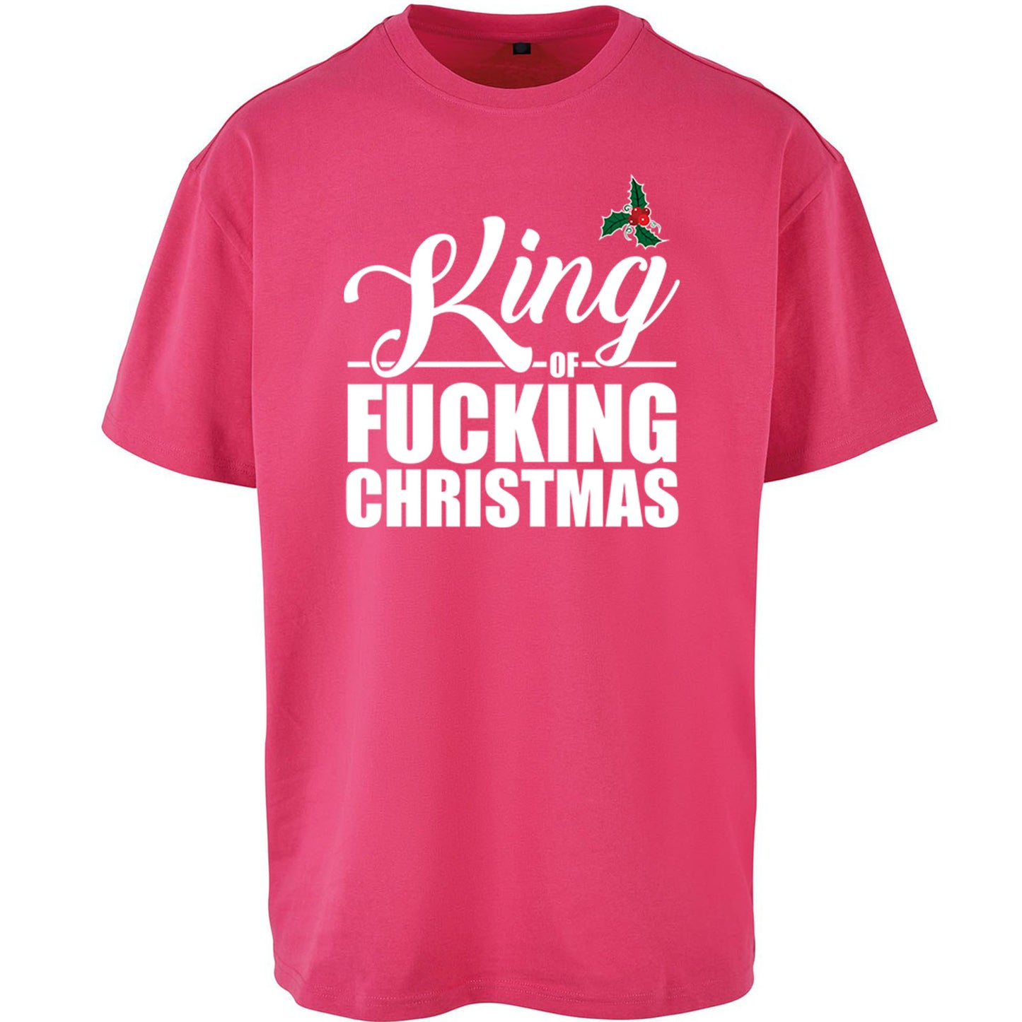 Naughty Christmas Oversized T Shirt