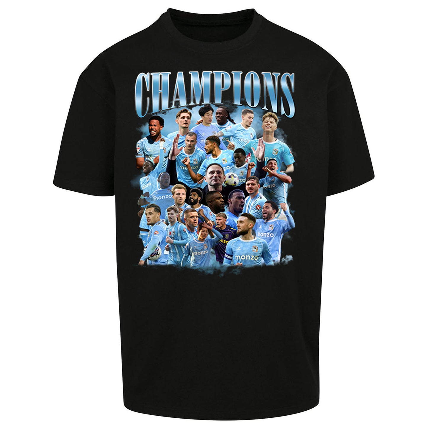 Coventry City Football Oversized T Shirt