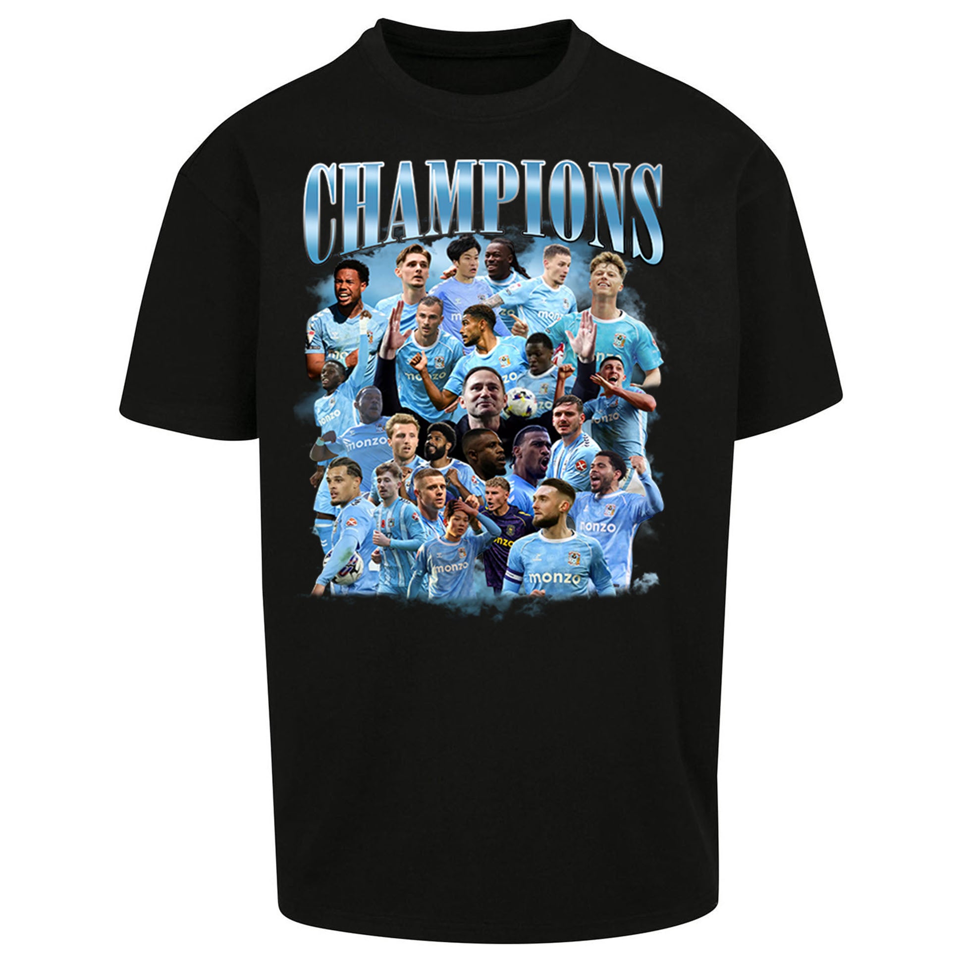 Coventry City Football Oversized T Shirt