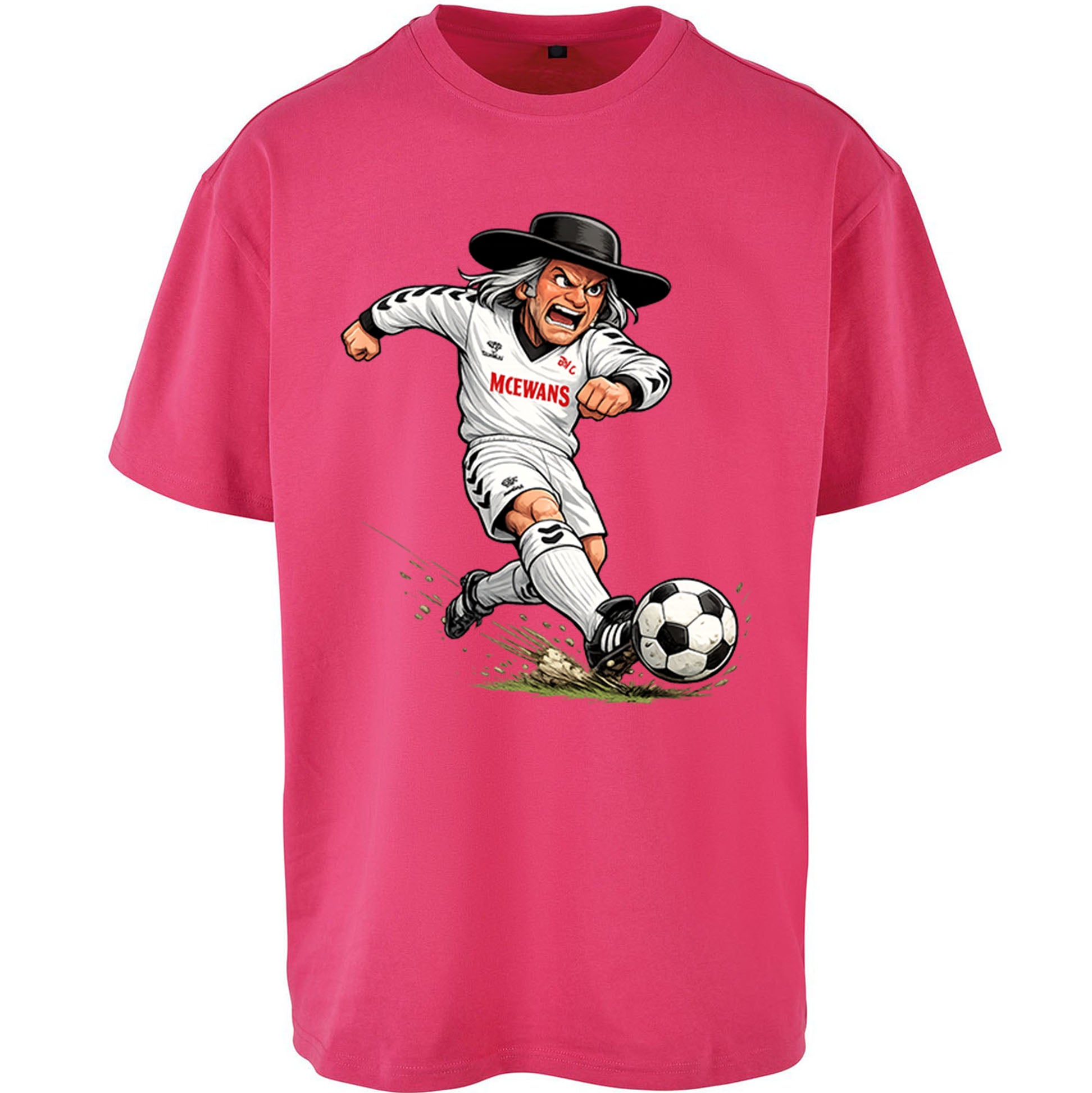 Classic Darlington Football Oversized T Shirt 