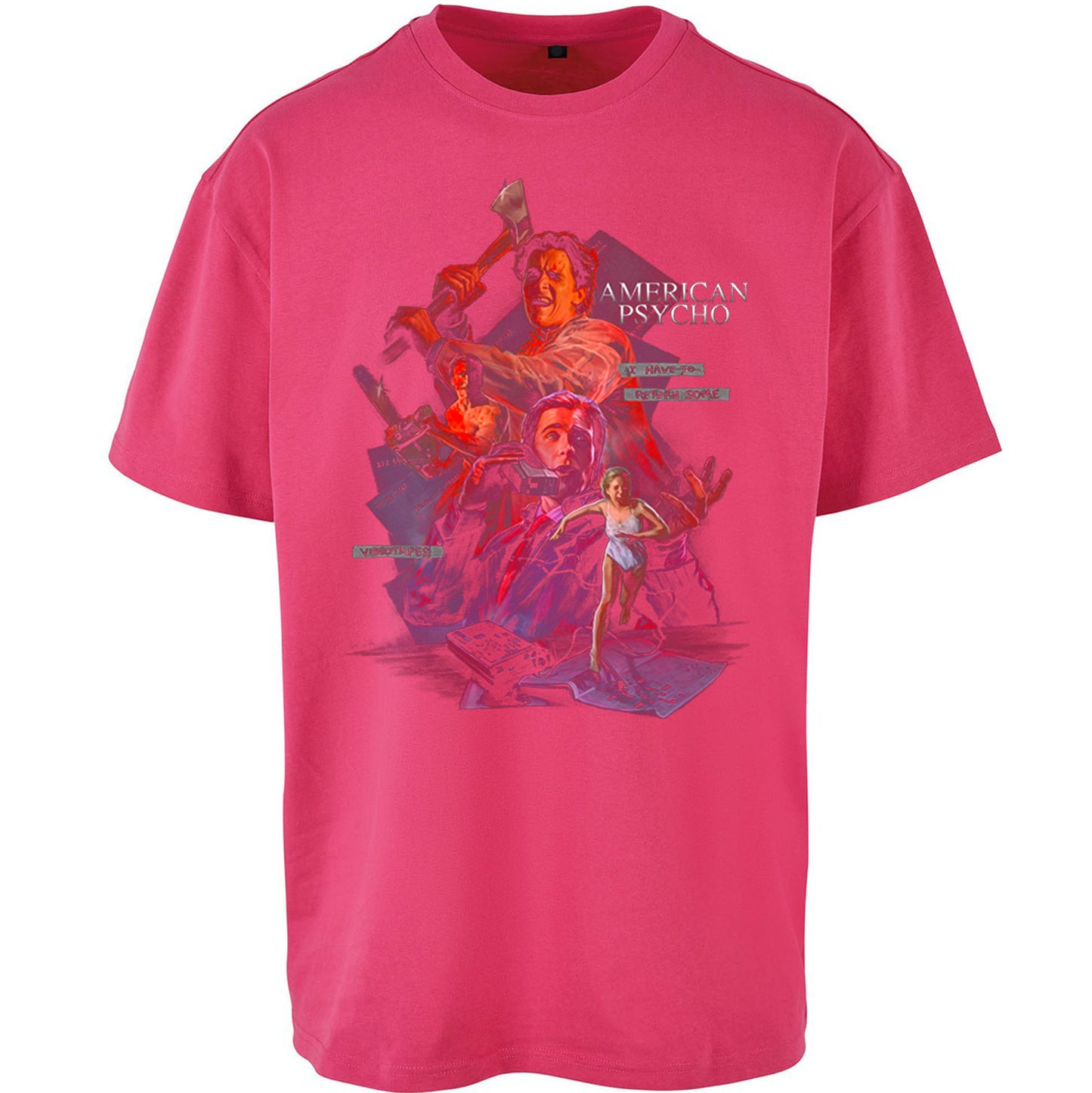 American Psycho Oversized T Shirt