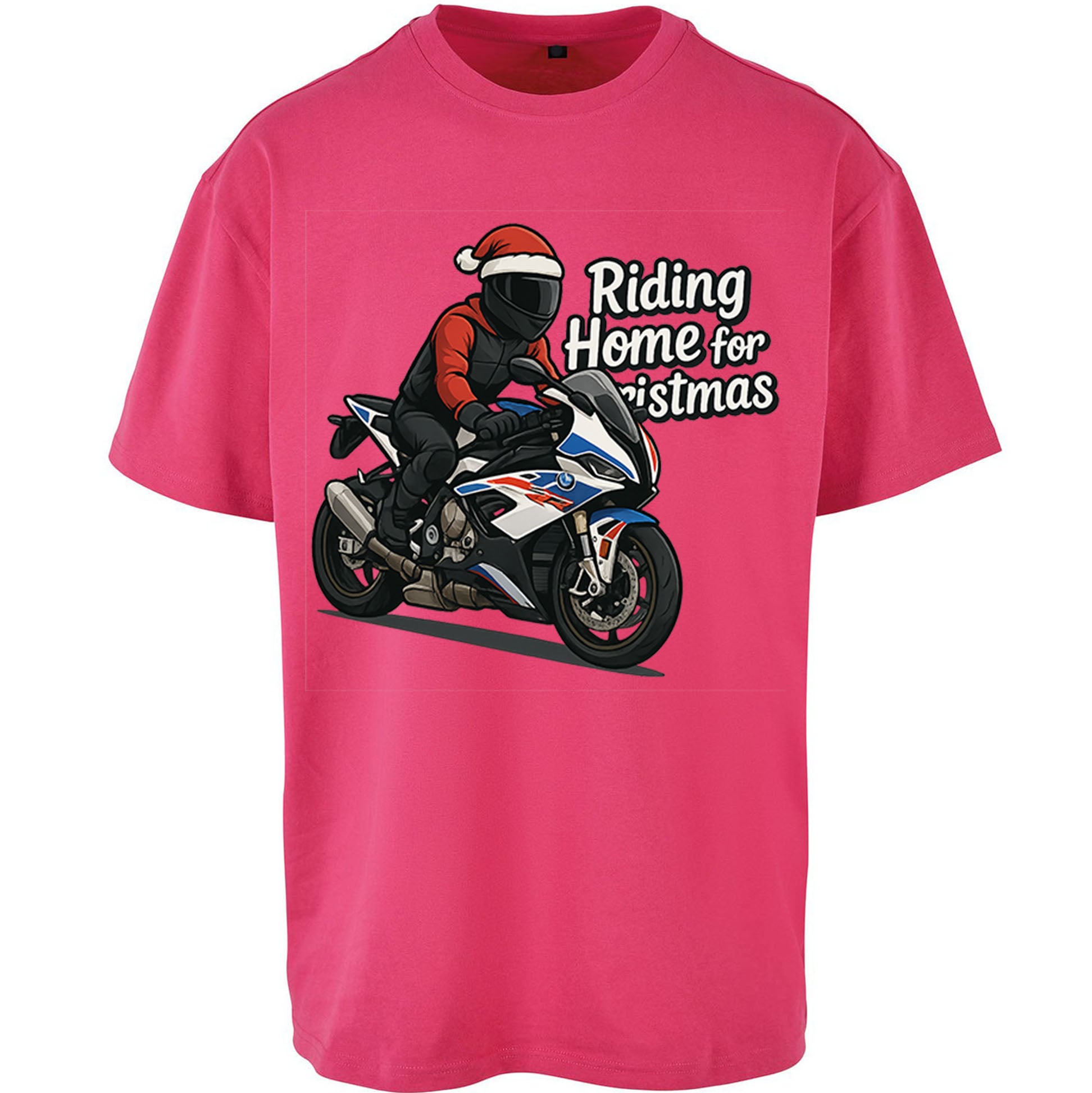 BMW S1000RR Christmas Oversized T Shirt