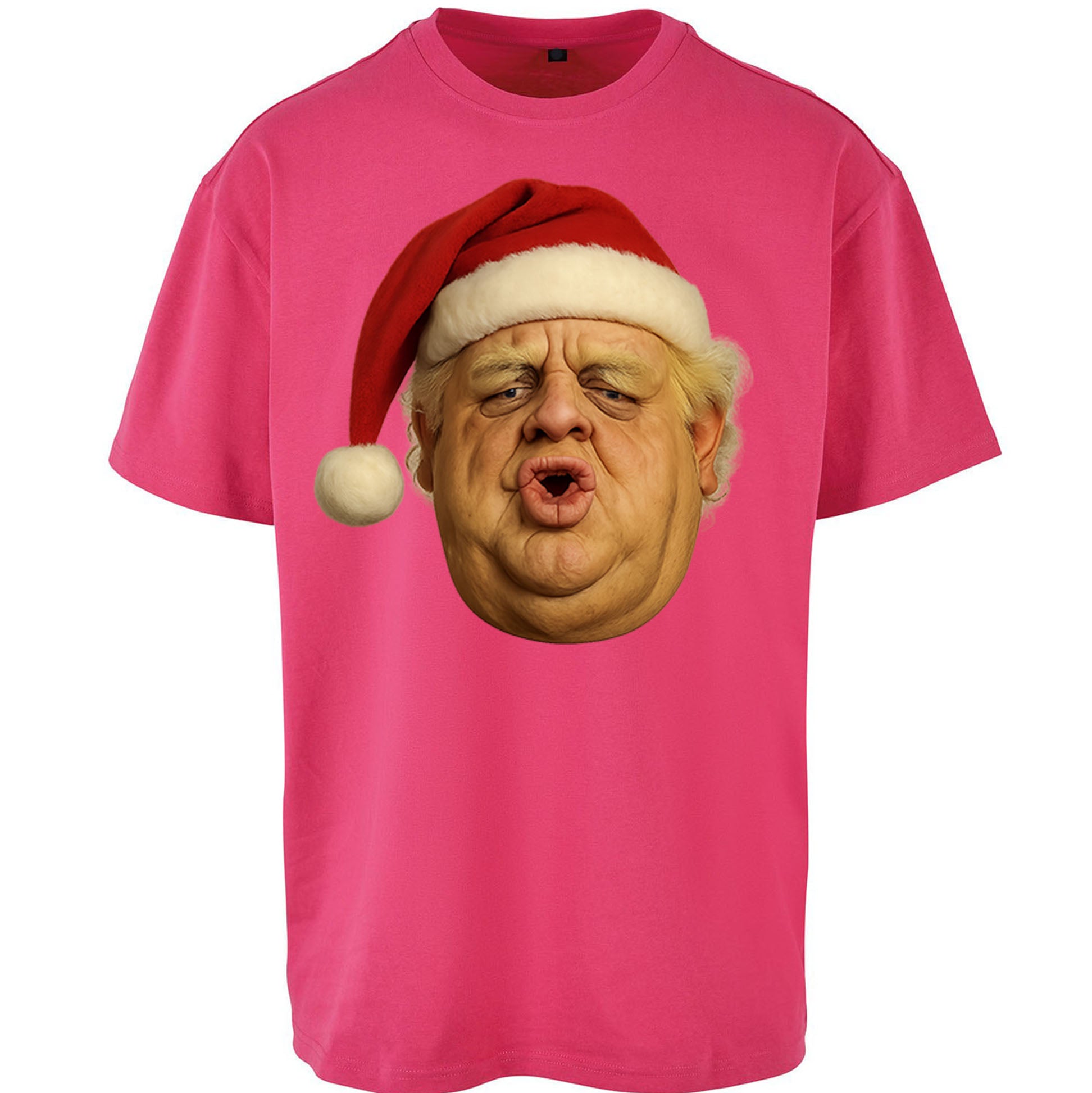 Dusty Rhodes Christmas Oversized T Shirt 