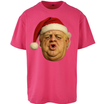 Dusty Rhodes Christmas Oversized T Shirt 